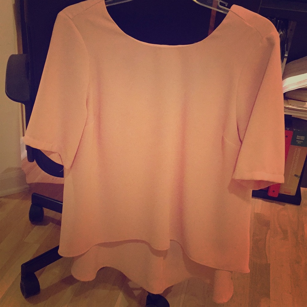 Topshop Structured Top